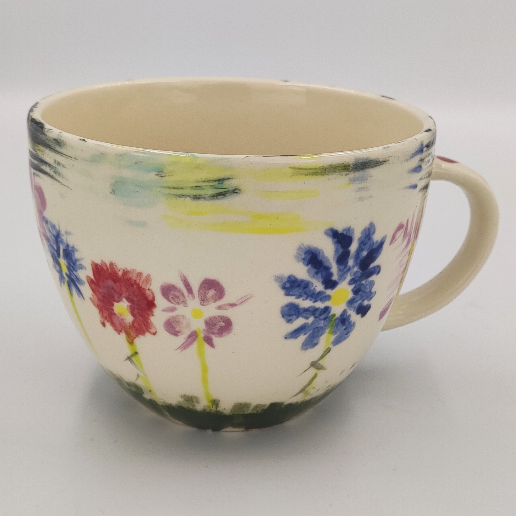 malowanie ceramiki gdansk kubek065l laka kwiatowa